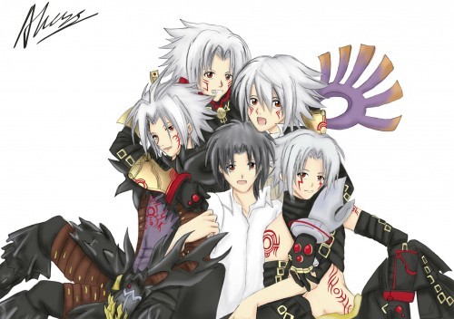 Haseo from the .Hack// series! ^^
(Also known as "Ryou Misaki" outside the game...)

