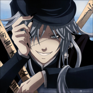  ok u might think this is weird but i'm like in love with undertaker from kuroshitsuji XD