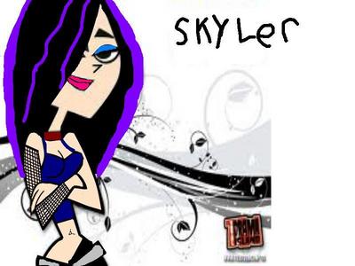  Skyler Can she be the one in the haut, retour au début one with green eyes?