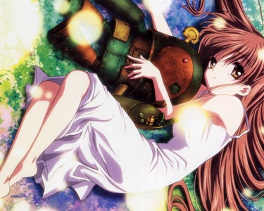  i think this is full of prettiness it's the last girl on earth/nagisa from Clannad