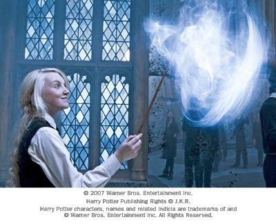 I loved the part where they were all casting patronuses (until Umbridge broke through the wall. I don't know what that was all about. It was rather disappointing, that's not even close to what happened in the books)
And any scene with Luna in it XD
Or Tonks. I liked her in this movie too :)
I don't know, this one didn't do the book justice, for the most part.