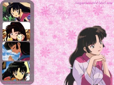  Sango- strong, sweet,kind hearted, and cool just like me!!!!!!!!!:)