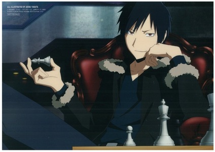  If wewe know me, wewe know how often mine changes. And I have multiples at once. XD But my biggest crush right now is...Izaya Orihara! :D SWAG.