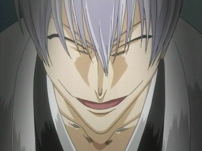  alak Ichimaru from Bleach. Creepy smile.