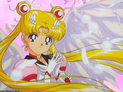  Usagi Tsukino/Sailor Moon. I think she's strong and her feminity stands out.