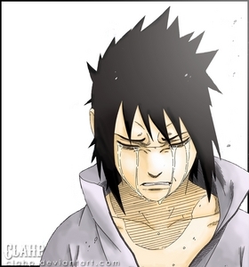  Sasuke crying