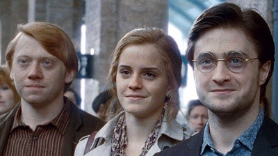  The 19years-later part was way too short in the movie. I would have liked Ron's funny commenti like when he warns his daughter Rose of Scorpius,"Don't get too friendly though Rosie. your granddad Weasley would never have liked if u married a pureblood!" and also James's blubber about teddy & Victoire kissing! I felt the movie couldn't fully express how happy they all were 19 years later once Voldy & the death eaters were either killed o banished. but I did like the very last scene focusing the trio but Ginny should have been there.