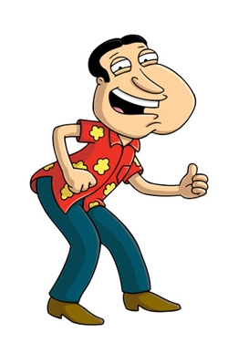 Do you think Russell and Quagmire from Family Guy have similar personalities?.