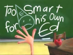  How in the world did ed get actoplasm's spelling correct in the episode "too smart for his own ed?"