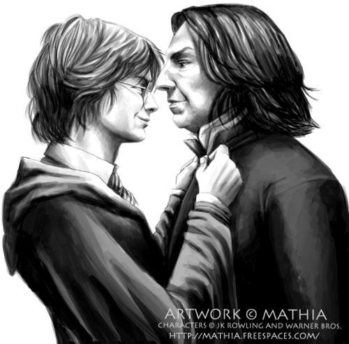 What is your favourite Harry and Severus fan fiction?