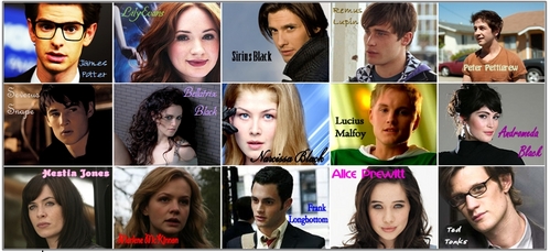  Who would anda cast, atau who do anda picture, as the characters of the Marauder Era?