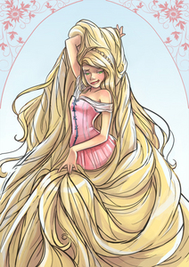  Would u like to have magic hair like Rapunzel?Why of why not?