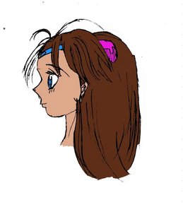  (random question) what do u think of the picture i drew of side view anime?