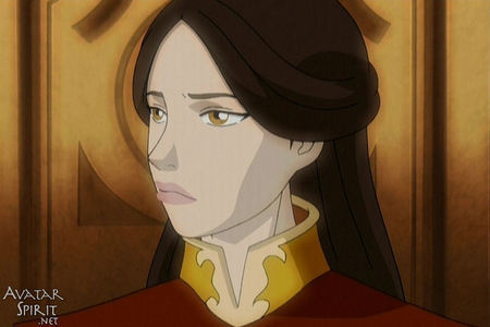 In the last ep (or at least I think so...) was Azula's mom really there talking to her? Cause I heard that she was just a hallucination from Azula's mental break down....is it true oder not?