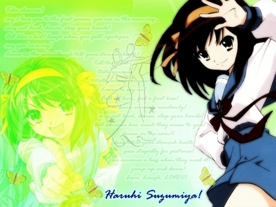  about haruhi...