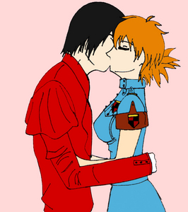  Do Alucard and Seras ever kiss? (At least on a cheek または somewhere if not in the lips...)
