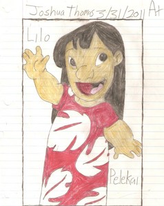  What do ya think of my Lilo drawing?