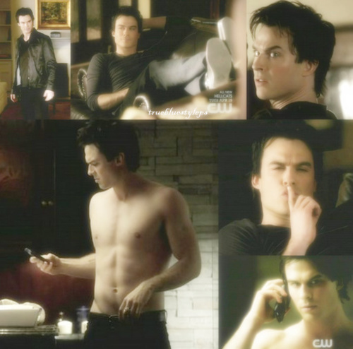  post the hottest picture of damon and win complimenten