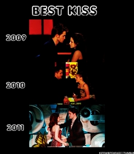  What Was Your Favourite jaar Of Robsten Accepting The Best Kiss Award?