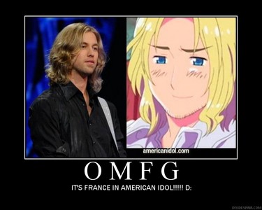  OH MY QUAKERS! THIS GUY LOOKS LIKE FRANCE!