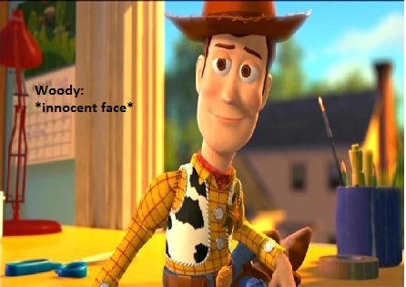  Post your お気に入り picture of Woody.