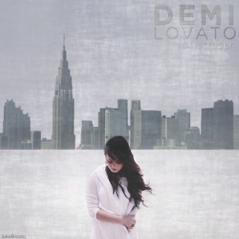 post a pic of demi in skyscraper and get 6 props if you are the winner i chose thank you close's next mouth august:)  