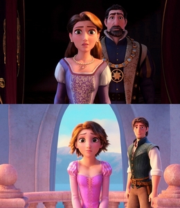  What did you think that Rapunzel parents think of Eugene?