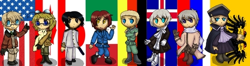  im taking Hetalia character drawing requests, would anybody like one?