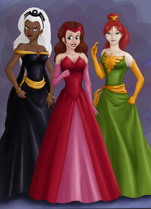 Which X Women are most like certain Disney Princesses?