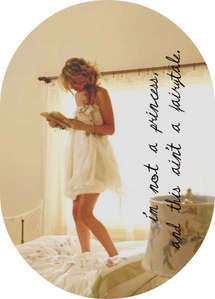 Post a pic of Taylor with lyrics on it.. :D