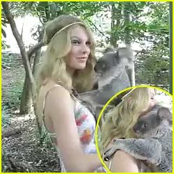  Please post a pic of Taylor together with an animal <13