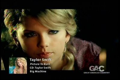  Post The Prettiest Picture Of Taylor In Her Muzik Video "Picture To Burn"