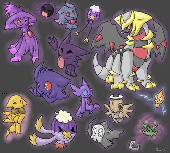  My first priority would be ghost-type... Then either dragon या bug.