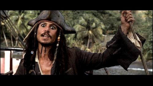  It's our good friend Captain Jack Sparrow... XD