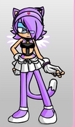  Name:Shaylyn robotnick Spesis:Cathog Family:Well now that shes an animal she dosnt have a family u see Lives wit:Sonic,Shadow,and Silver powers:psychokinesis,can summon the sharpest sword in the world she can use chaos blast chaos spear and chaos control and shes faster than sonic and shadow combined