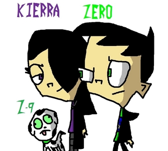  Do Kierra and Zero. Pleaze give Kierra a new outfit, I don't really care what it's like. And I don't care what they're doing, as long as they're together.