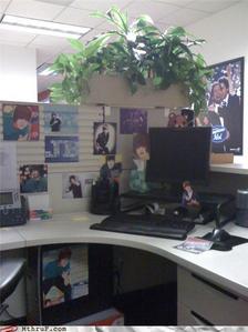  it would be even sadder if this is a guy's office...