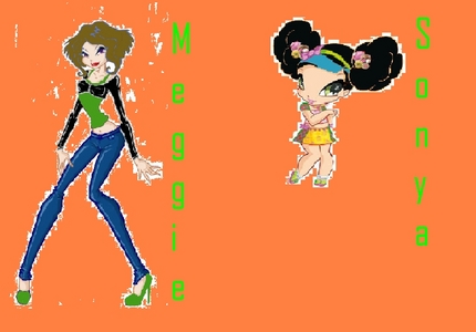  Name: Meggie Age: 17 power: She has the hability of read characters out of books. She can get the powers of the characters in the boeken (I took the idea of Inkheart) personality: well...she is a bookworm! she loves to read and read. She is quiet and doesnt make vrienden easily. When u get to meet her she is brave and friendly. Bio:she was born on Earth. when she was 3 years old her father used to read aloud to her a lot, they always loved to read. One night her father was reading aloud to her and to her mother when 2 mens appeared on the room. They have guns and knifes and long black suits. Their names were Basta and Capricorn. They looked weak and they decided to run away. When they were out Meggie`s father noticed that Meggie`s mother was gone. Every since that dag she never saw her mother again. The volgende night her dad read aloud too and another boy appeared. his name was Dustfinger and he was just a little boy 2 jaar older than Meggie. that dag her father discovered that he can take characters out of a book. He send the boy to an orphan and never read aloud again. When Meggie turn 12 years old she was bored and she decided to read aloud Peter Pan and suddenly a Thinker klok, bell was in her room. She showed it to her father and he told him about that special hability. When she turn 15 years old Basta appeared in her house and take her father away. She was alone in her house full of fear and 3 years later a guy get to her house. It was Dustfinger and he explained everything to her. He told her that when he was 13 years old Capricorn found him and tried to make him work for him but Dustfinger ran away. Then he came back and saw that Capricorn killed Meggies father, he reconize him and went over to her house. He told her everything and they became friends. He was the only one she could trust and when she turn 17 (Dustfinger is 19) she heard about Alfea and went there. She was in love with Dustfinger and he with her but they never saw each other again... Attacks: any attacks in any book... pixie (if any): Sonya, pixie of literature. syblings (if any): noup! Transformation: none...she doesnt transform cause she gets the powers of the boeken so if the character can fly she can too. and a piic: