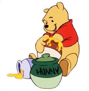  Hm... probably Winnie the Pooh. I amor comida (esp. honey) and i'm a bit lazy XD