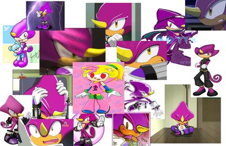 Um....everything, Espio is so cool!He's a ninja,I think he's cute, and...I JUST LOVE HIM!!!!!!!!!!