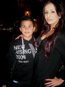  yes i have one younger brothere he's 14. his name is Ahmed. this is a pic of me and him