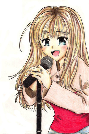  WEll I like her because I lov her voice and she's awesome =], and btw I did not draw the pic, I found it on DeviantART =]