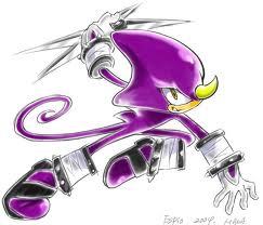  I'd have a crush on Espio the Chameleon... ^//////^ Look at him bein' all sexy over there!
