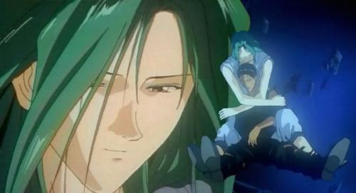  In my opinion the most evil character in YYH is Izuki, because not only did he fully support Sensui's dark plan to drestory the world he loved him all the madami for it.