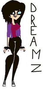  Name: Dreamz Age: 17 Personality: Lonely, sensitive, shy, emo. Audition: *Dreamz's sister turns the camera on* Selena: So we gotta go in my sister's room . こんにちは Dreamz !! Dreamz: What again ?? Selena: She's my sister: Dreamz !! Dreamz : Ok now bie !! Selena: Sorry but she don't want to speak so I speak for her .. uhmm she wan't to be in the game for meet some people ... she's very very lonely if someone try to talk to her she パンチ him ...... she likes silence she talks to no one she 日付 no one ..... she's scary ...ok stop! * Selena turns the camera off * Crush/Dating= no one