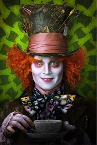 JD's character that describes me best would have to be out of - Willy Wonka または the mad hatter