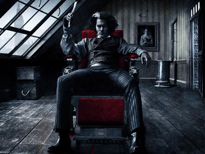  The cine that make me cry are Edward Sissorhands Alice in Wonderland - my fav! Finding Neverland Sweeney Todd And más