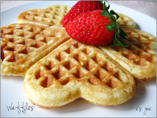  waffles are great! Yummy! Having pancakes right now. French mag-ihaw = Yummy, yuuum! xD