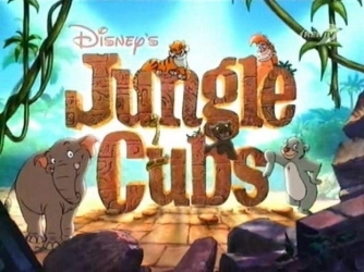 JUNGLE CUBS!!!! OMG, I used to watch this when I was little!!! :D

Wait, it's jungle cubs right?