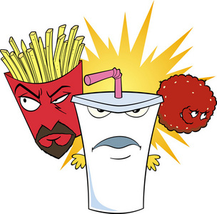  (ill just give u a pic) Name:Meatwad Age:5 Name:Frylock Age:43 Name:Master Shake Age:35 Bio:there Essen and got held back and they brought meatwad